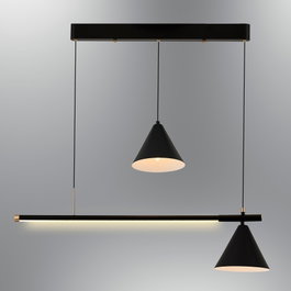 Opviq Lámpara de araña L1101 - Negro